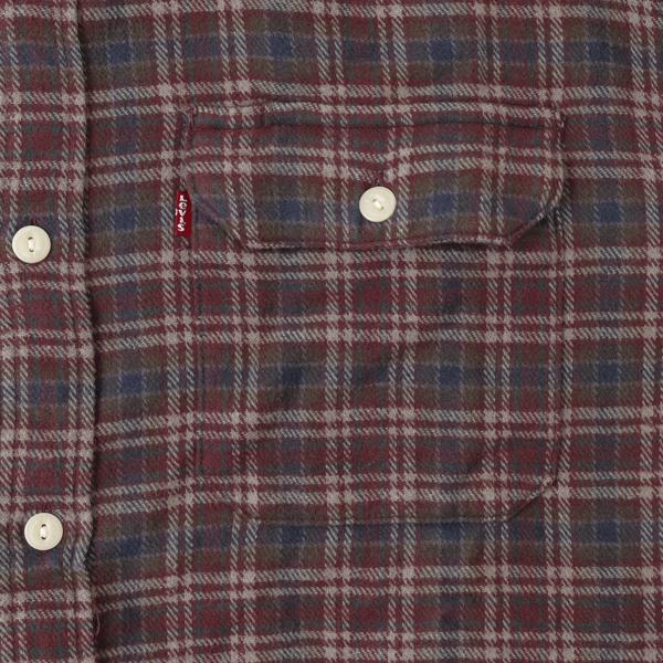 LEVI'S リーバイス　JACKSON ワーカーシャツ フランネルシャツ 19573-03 リラックススタイル メンズ ボックス型 秋 冬の画像