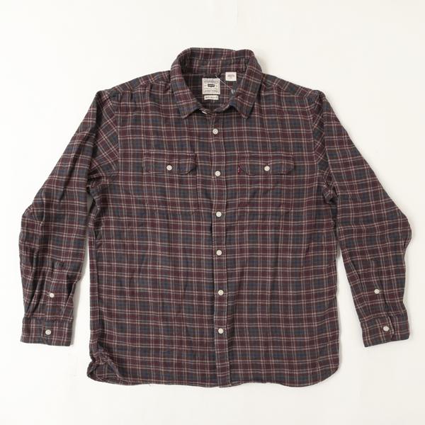 LEVI'S リーバイス　JACKSON ワーカーシャツ フランネルシャツ 19573-03 リラックススタイル メンズ ボックス型 秋 冬の画像