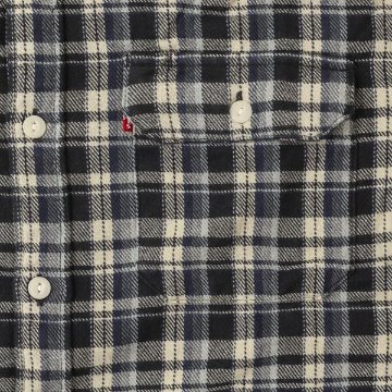 LEVI'S リーバイス　JACKSON ワーカーシャツ フランネルシャツ 19573-03 リラックススタイル メンズ ボックス型 秋 冬の画像