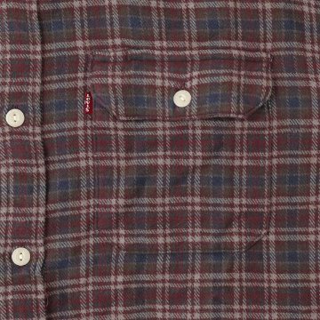 LEVI'S リーバイス　JACKSON ワーカーシャツ フランネルシャツ 19573-03 リラックススタイル メンズ ボックス型 秋 冬の画像