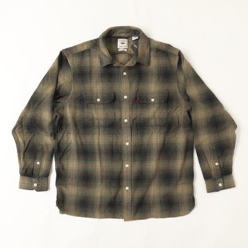LEVI'S リーバイス　JACKSON ワーカーシャツ フランネルシャツ 19573-03 リラックススタイル メンズ ボックス型 秋 冬の画像
