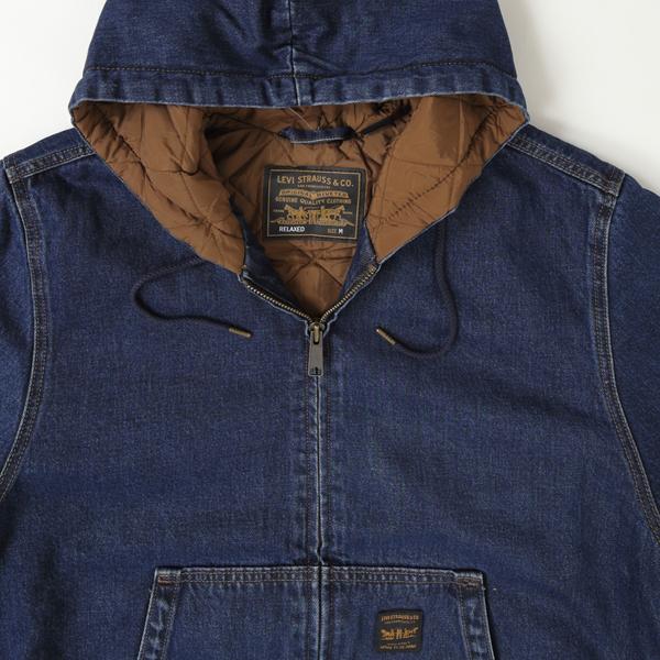 Levi's リーバイス A3222-00 POTRERO DENIM HOODY フーデッドブルゾンパーカー ジャケット Gジャン 秋冬の画像
