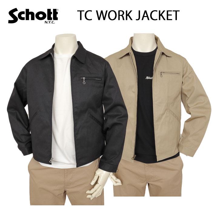 Schott ショット WORK JACKET   782-6952005　ブルゾン ショート丈 ドリズラ ジャンバーの画像