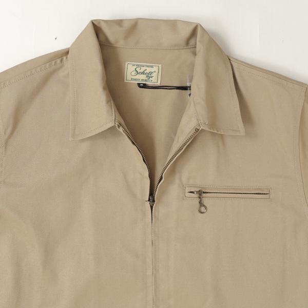 Schott ショット WORK JACKET   782-6952005　ブルゾン ショート丈 ドリズラ ジャンバーの画像