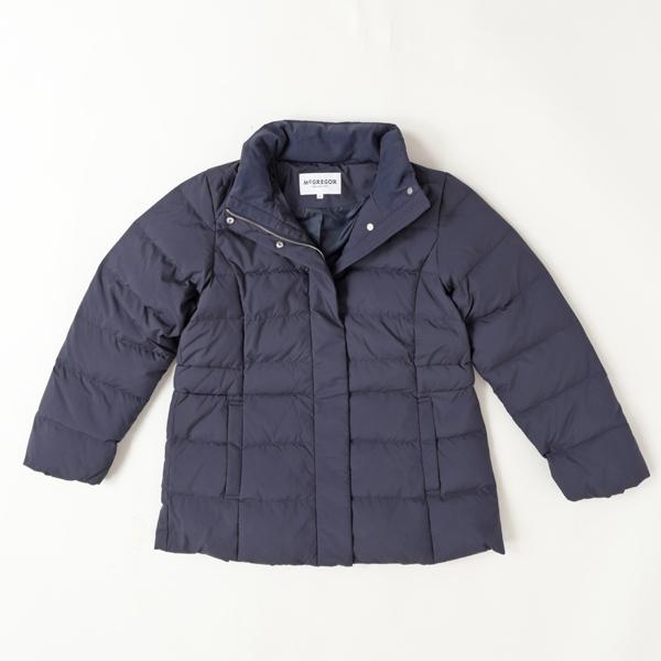 40％OFF McGREGOR　マクレガー　レディース 311135901ハーフダウンジャケット 撥水加工素材　Water Repellent　婦人　ダウン　ブルゾン　ジャンバー 防寒　の画像