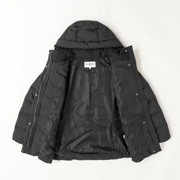 40％OFF McGREGOR　マクレガー　レディース 311135901ハーフダウンジャケット 撥水加工素材　Water Repellent　婦人　ダウン　ブルゾン　ジャンバー 防寒　の画像