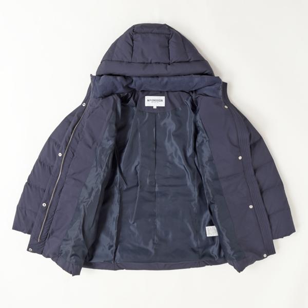 40％OFF McGREGOR　マクレガー　レディース 311135901ハーフダウンジャケット 撥水加工素材　Water Repellent　婦人　ダウン　ブルゾン　ジャンバー 防寒　の画像
