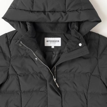 40％OFF McGREGOR　マクレガー　レディース 311135901ハーフダウンジャケット 撥水加工素材　Water Repellent　婦人　ダウン　ブルゾン　ジャンバー 防寒　の画像