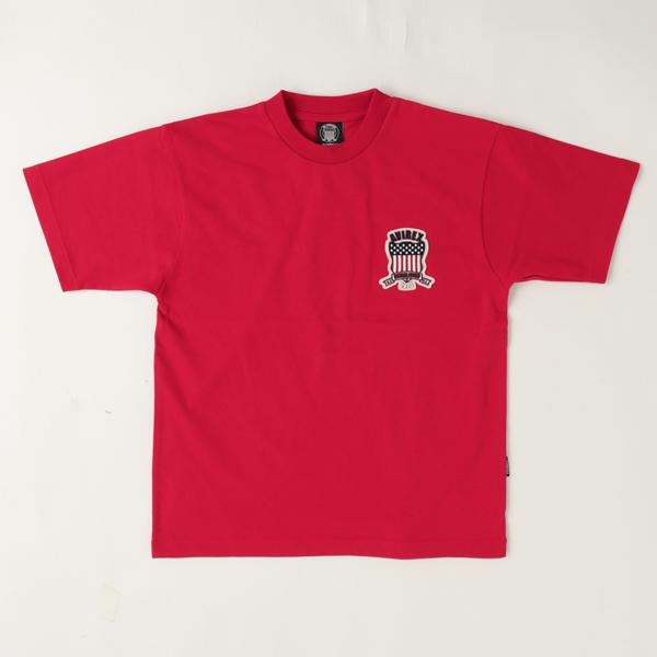 avirex Signature Varsity Logo　Tee 783-6934016 シグネチャー バーシティー ロゴ　の画像