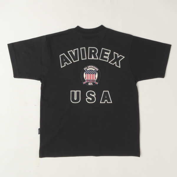 avirex Signature Varsity Logo　Tee 783-6934016 シグネチャー バーシティー ロゴ　の画像