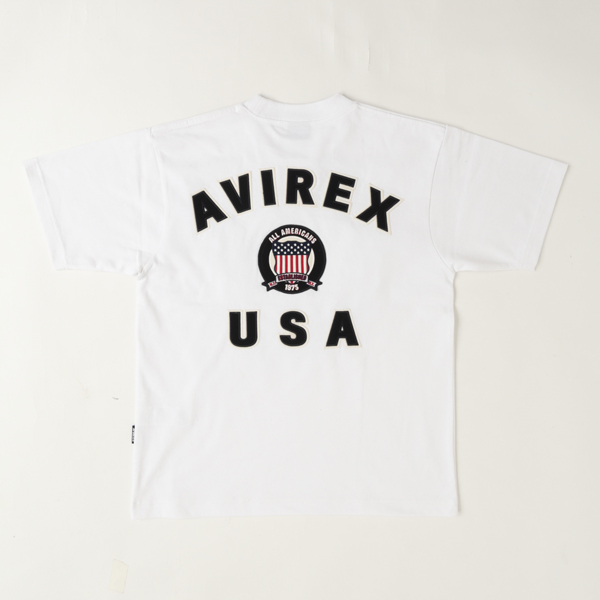 avirex Signature Varsity Logo　Tee 783-6934016 シグネチャー バーシティー ロゴ　の画像