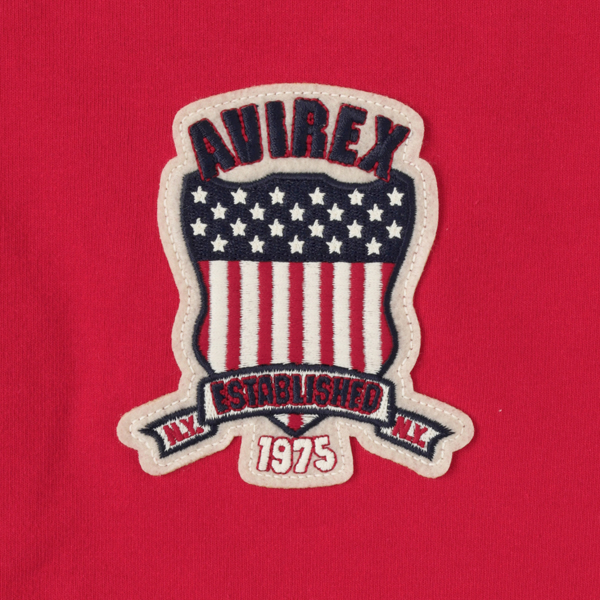 avirex Signature Varsity Logo　Tee 783-6934016 シグネチャー バーシティー ロゴ　の画像