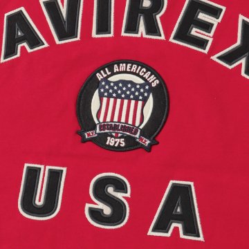 avirex Signature Varsity Logo　Tee 783-6934016 シグネチャー バーシティー ロゴ　の画像