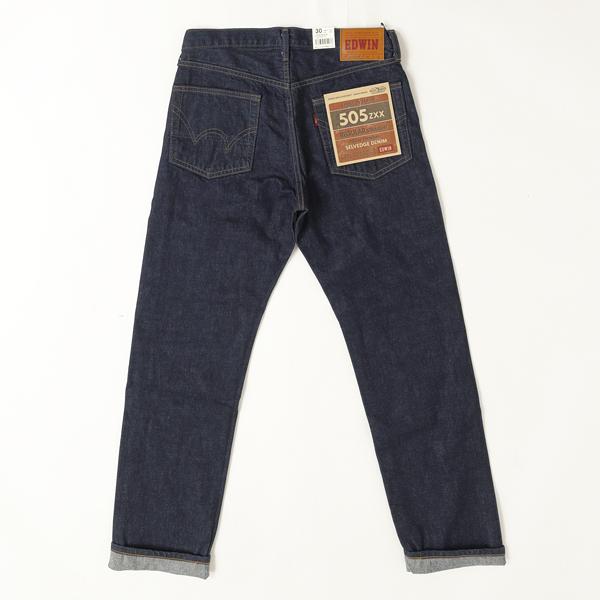 EDWIN エドウィン e50560-300 505ZXX  レギュラートレートパンツ SELVAGE VINTAGE 13.5oz Denim REGULAR STRAIGHT 日本製 の画像