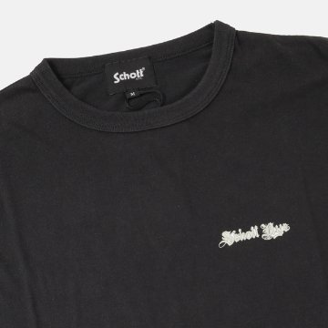 Schott ショット 782-6234003 クオリティ・オーバー・クオンティティ 半袖Tシャツ ロゴ  メンズ トップス の画像