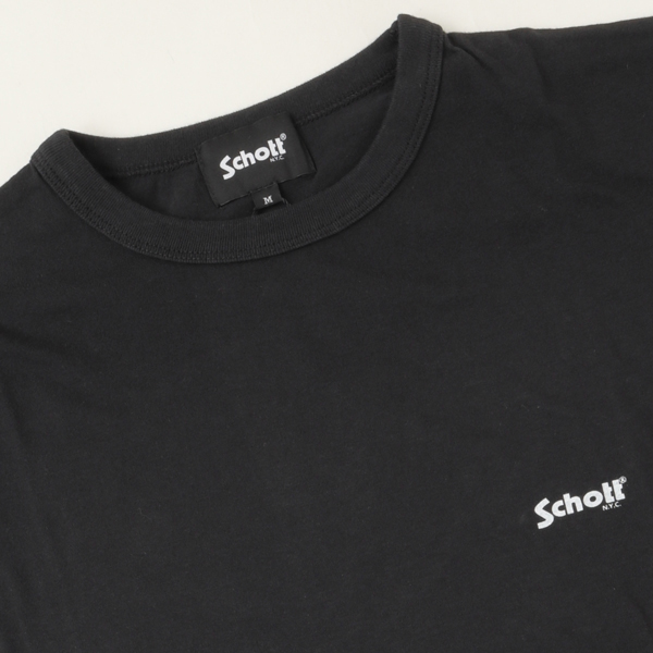 Schott ショット 782-6234005 CIRCLE LOGO/サークルロゴ Tシャツ 半袖Tシャツ ロゴ  メンズ トップス の画像
