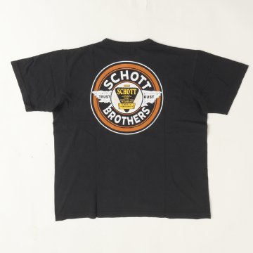 Schott ショット 782-6234005 CIRCLE LOGO/サークルロゴ Tシャツ 半袖Tシャツ ロゴ  メンズ トップス の画像