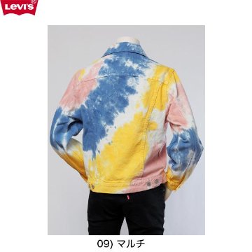 リーバイス(LIVI'S ) TYPE３ トラッカージャケット 77380-0009 ダイダイ柄 V HAIGT SURFERの画像