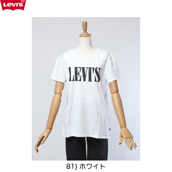 Lady LEVIS(リーバイス)　グラフィック90’Sロゴ　パーフェクトTシャツ　17369-07画像