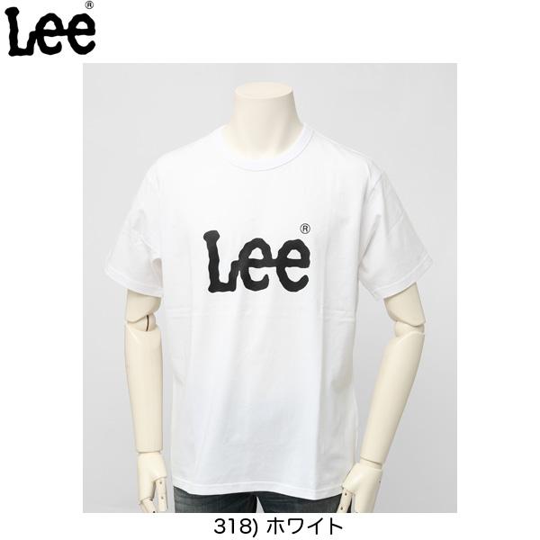 Lee LT2816　ロゴ バックプリント　Tシャツ　318）ホワイト　画像