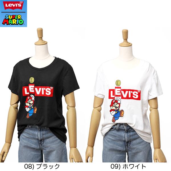 Lady LEVIS(リーバイス)　17369-09 リーバイス　X スーパーマリオ コラボＴシャツ　登場！の画像