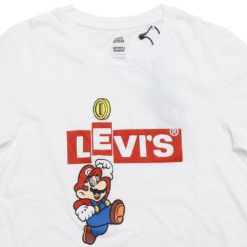 Lady LEVIS(リーバイス)　17369-09 リーバイス　X スーパーマリオ コラボＴシャツ　登場！の画像
