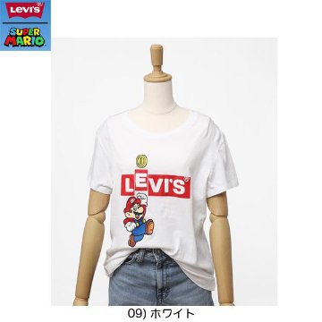 Lady LEVIS(リーバイス)　17369-09 リーバイス　X スーパーマリオ コラボＴシャツ　登場！の画像