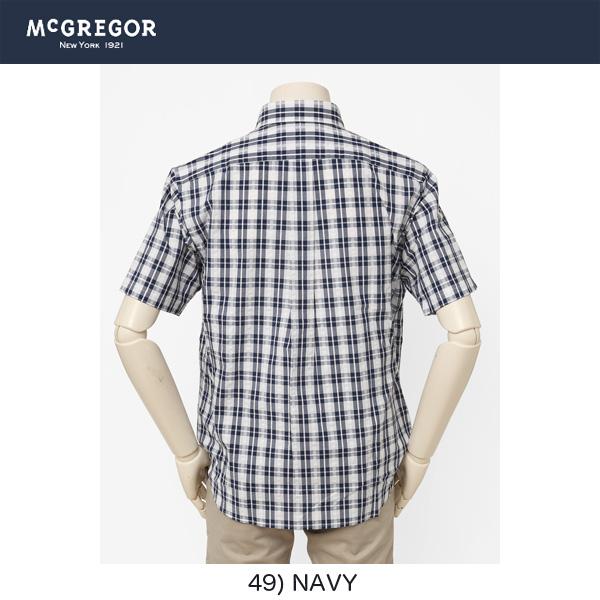 McGREGOR 117160101　サッカー半袖ボタダウンシャツ の画像