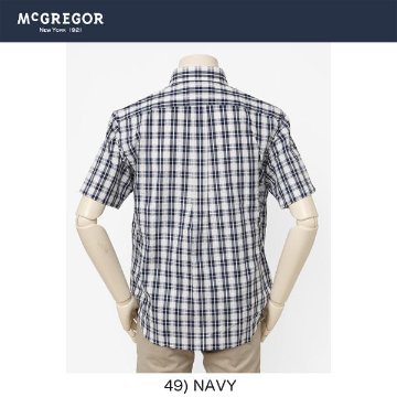 McGREGOR 117160101　サッカー半袖ボタダウンシャツ の画像