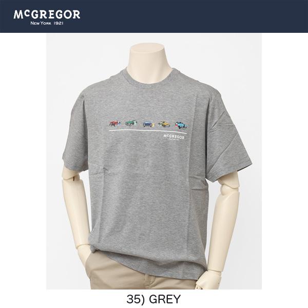 マッグレガー　メンズ半袖Ｔシャツ、111729306 50's　Car とマスコットベアのプリントＴの画像