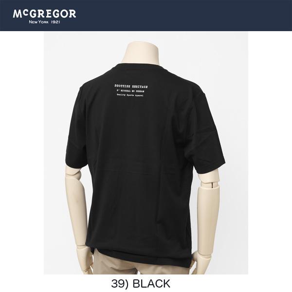 マッグレガー　メンズ半袖Ｔシャツ、111729303 無地ポケットＴ　ロゴプリント入りの画像