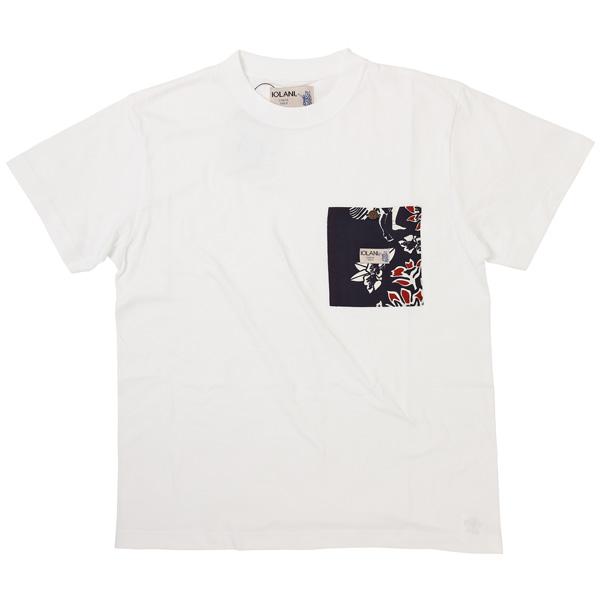 イオラニ　103706　ハワイアン　デザイン　ポケットＴシャツの画像