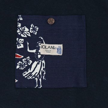 イオラニ　103706　ハワイアン　デザイン　ポケットＴシャツの画像