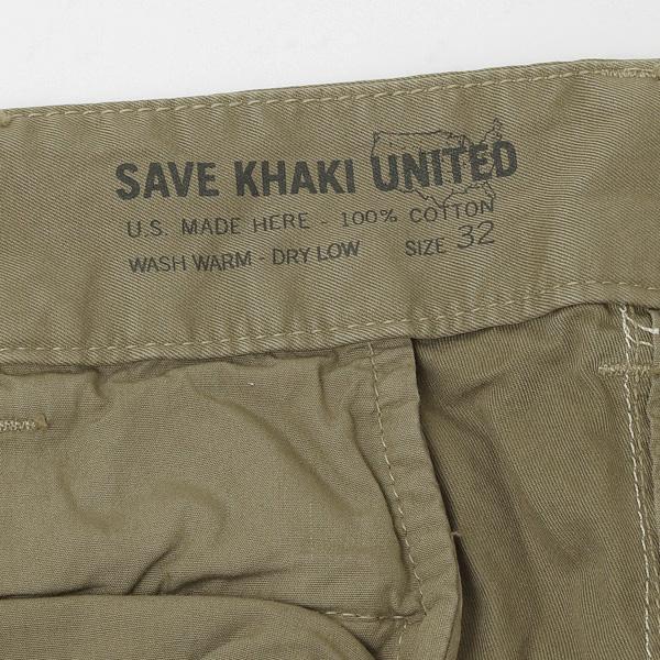 SKU-ChinoPant Save KHAKI United US MADE ライトオンスチノトラウザー画像