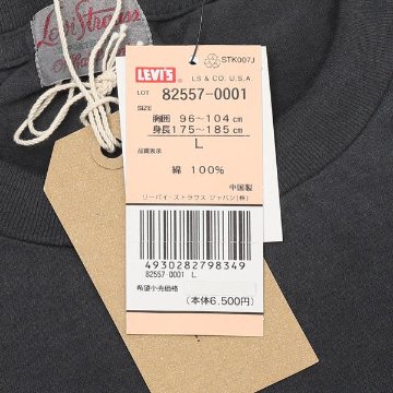 Levi's Vintage Clothing Tee 82557-00 01)サンフェードバッドウィングTシャツ　Ｌｻｲｽﾞの画像