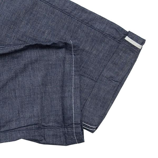 LEVIS（リーバイス）505　クロップド　さらりとしたシャンブレー生地　19309-00　/クロップドパンツ　7分丈　メンズ　光沢感の画像
