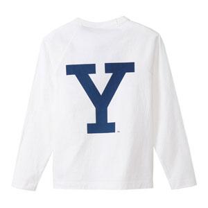 YALE C5-S403 チャンピオン（champion) 米国製　USA製　ロングスリーブTシャツ  クルーネック エール大学 ロゴ画像