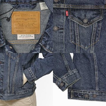 LEVI'S (リーバイス）Vintage Fit Trucker 77380-00 17)V.Roamer　Jacket　Gジャンの画像