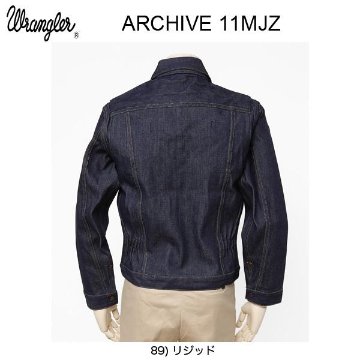 Wrangler アーカイブス　Ｗ9711　復刻 11MJ Z 初期型モデル 　189）Non Washの画像
