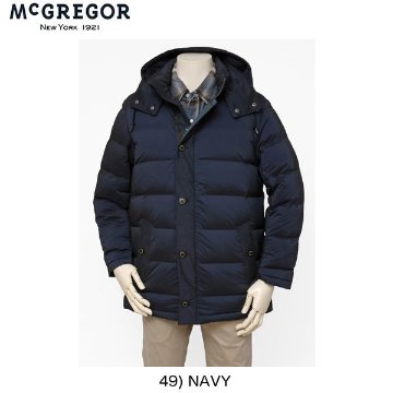 40％OFF　メンズ　マックレガー　111139802  ステッチレス　ダウンジャケット　の画像
