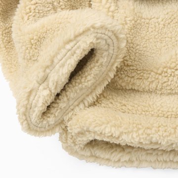 ALPHA アルファ　ボアブルゾン　衿付きボアブルゾン　TA7122-016　016）SAND BEIGH　ベージュ　サンドベージュの画像