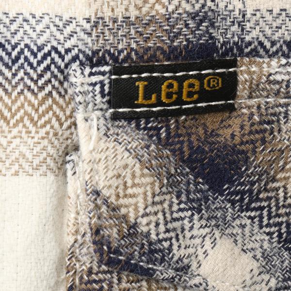 Lee ls1322 ヘリボン　フランネル　ウエスタンシャツ　メンズ　長袖シャツ画像