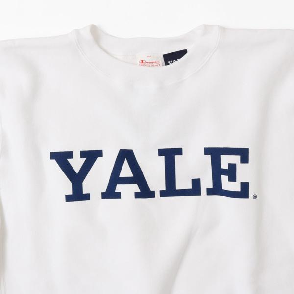 チャンピオン（champion) リバースウィーブ　クルーネックスウェット カレッジロゴ YALE  C5-S003の画像