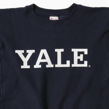 チャンピオン（champion) リバースウィーブ　クルーネックスウェット カレッジロゴ YALE  C5-S003の画像