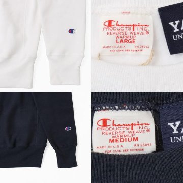 チャンピオン（champion) リバースウィーブ　クルーネックスウェット カレッジロゴ YALE  C5-S003の画像