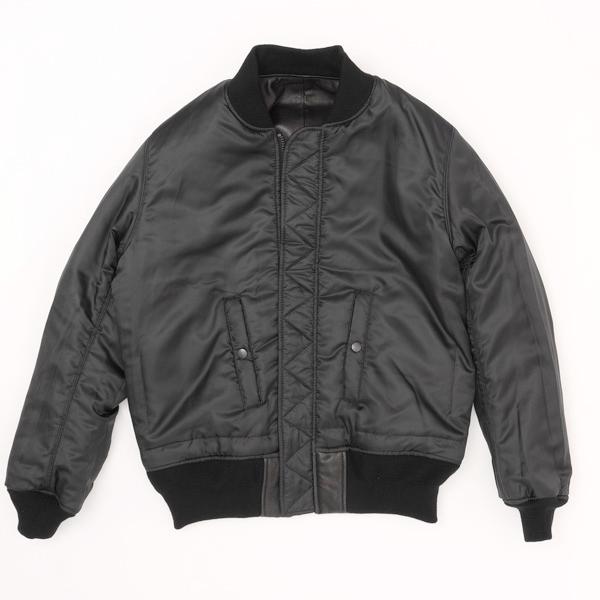アルファ　Alpha Industries TA1490 MA-1　レザージャケット KNOXVILLE TENNESSEE USA EST.OCTOBER 1959 　/　ミりタリージャケット　の画像