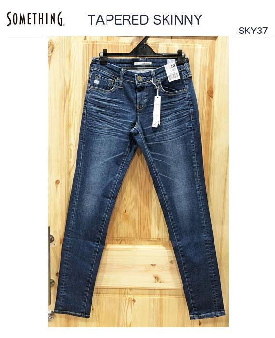 something　SKY37　46）ミッドユーズド　TAPARD SKINNY テーパードスキニー スキニーの画像