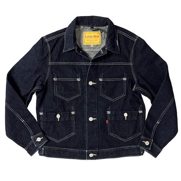 リーバイス　LEVI'S RED LR TRUCKER THE LIGHTS GO OUT　レッドタグ　パフュームモデル　トラッカージャケット　a0142-0000の画像
