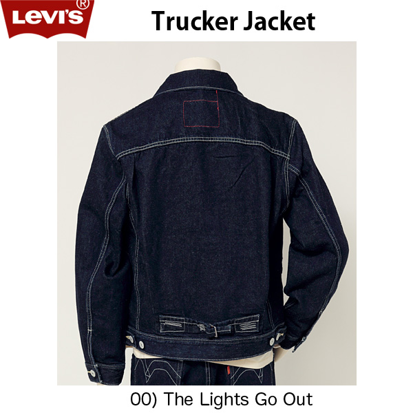 リーバイス　LEVI'S RED LR TRUCKER THE LIGHTS GO OUT　レッドタグ　パフュームモデル　トラッカージャケット　a0142-0000の画像