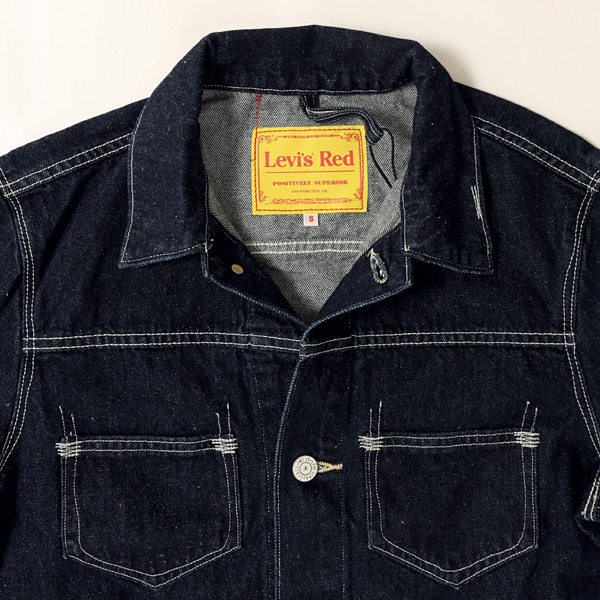 リーバイス　LEVI'S RED LR TRUCKER THE LIGHTS GO OUT　レッドタグ　パフュームモデル　トラッカージャケット　a0142-0000の画像